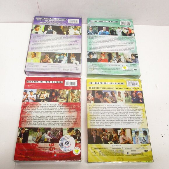 Quantum Leap Complete 2, 3, 4 ,5 Seasons (DVD) TV Series SCOTT BAKULA - Picture 2 of 3